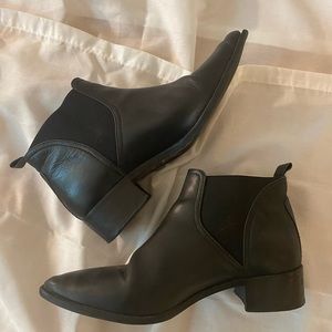 Italian Chelsea leather ankle boots